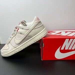 Nike Dunk Low “Sail & University Red” - Clean & Stylish Sneakers